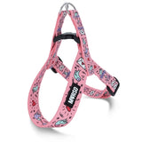 Morso mini harnais pour chien réglable recyclé sweet tweet rose