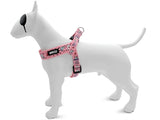 Morso mini harnais pour chien réglable recyclé sweet tweet rose