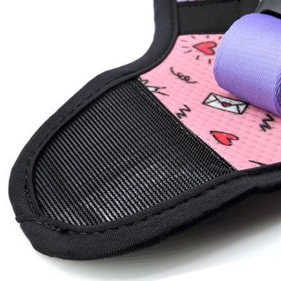 Morso harnais pour chien body mesh recyclé sweet tweet rose