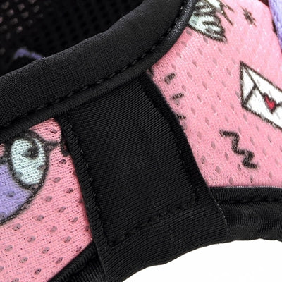 Morso harnais pour chien body mesh recyclé sweet tweet rose