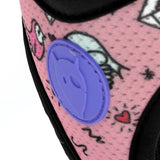 Morso harnais pour chien body mesh recyclé sweet tweet rose