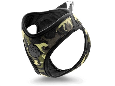 Morso harnais pour chien corps en maille recyclé métal complet chien marron
