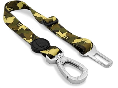 Ceinture de sécurité pour chien Morso recyclé full metal chien marron