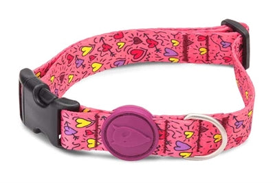 Collier pour chien Morso recyclé rose think pink