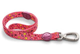 Laisse pour chien Morso recyclé rose think pink