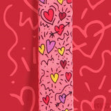 Morso laisse pour chien réglable recyclé rose think pink