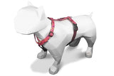 Harnais pour chien Morso harnais en H recyclé rose think pink
