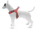 Morso mini harnais pour chien réglable recyclé rose think pink
