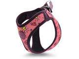 Morso harnais pour chien body mesh recyclé rose think pink