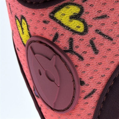 Morso harnais pour chien body mesh recyclé rose think pink