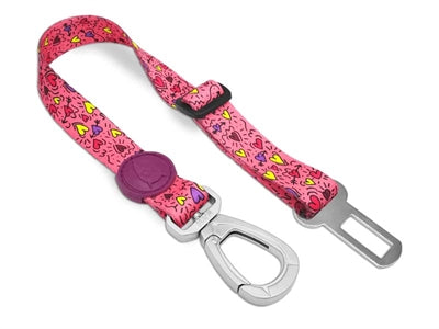 Ceinture de sécurité pour chien Morso recyclé rose think pink