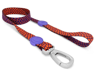 Morso Dog Leash reciklira mestni kuščar rdeča