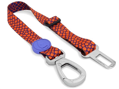 Ceinture de sécurité pour chien Morso recyclé lézard urbain rouge