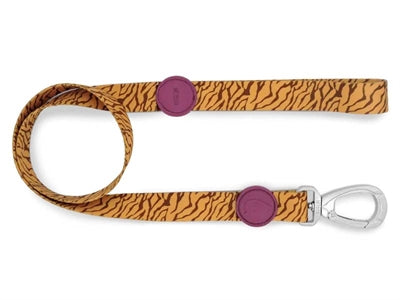 Morso laisse pour chien recyclé jungle tambour orange