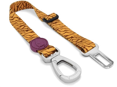 Ceinture de sécurité de voiture pour chien Morso recyclé tambour de jungle vert