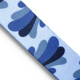 Morso collier pour chien recyclé splash bleu