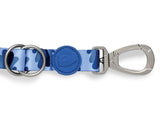 Morso laisse pour chien réglable recyclé splash bleu