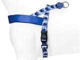 Morso harnais pour chien norvégien recyclé splash bleu
