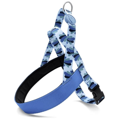 Morso harnais pour chien norvégien recyclé splash bleu