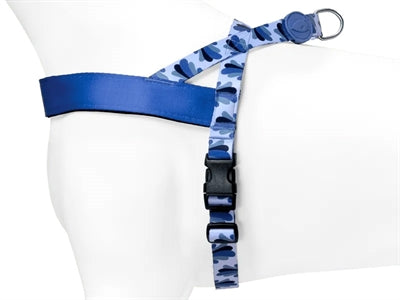 Morso harnais pour chien norvégien recyclé splash bleu