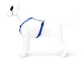 Morso harnais pour chien harnais en H recyclé splash bleu