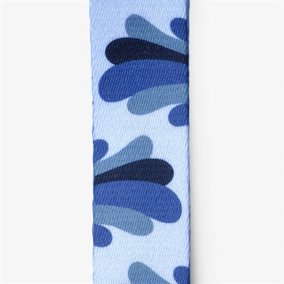 Morso mini harnais pour chien réglable recyclé splash bleu