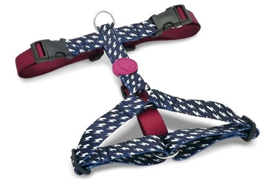 Morso harnais pour chien h-harnais recyclé power flow noir