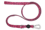 Morso laisse pour chien réglable bulle recyclée leo rose