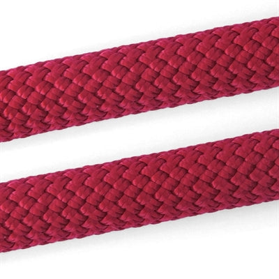 Morso collier pour chien demi-slip corde régulière velours rouge recyclé rouge