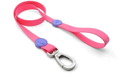 Morso laisse pour chien imperméable recyclé rose passion rose