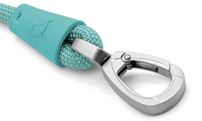Morso laisse pour chien corde régulière recyclé bleu aigue-marine