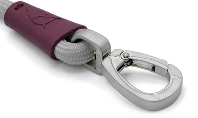 Morso laisse pour chien corde souple recyclé gris gris