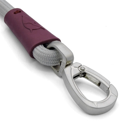 Morso laisse pour chien corde souple recyclé gris gris