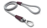 Morso laisse pour chien corde souple recyclé gris gris