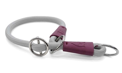 Morso collier pour chien demi-slip corde souple recyclé gris gris