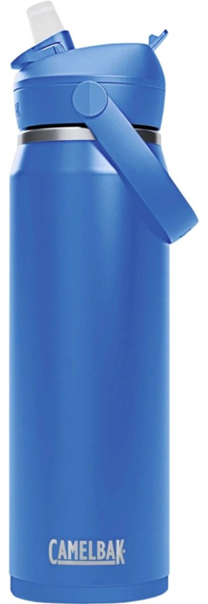Camelbak thrive flip paille - isolé sous vide - gourde isolante - 750 ml - bleu (bleu ciel)