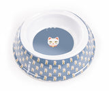 Martin food bowl Drinking bin cat Melamine Japan Assorti