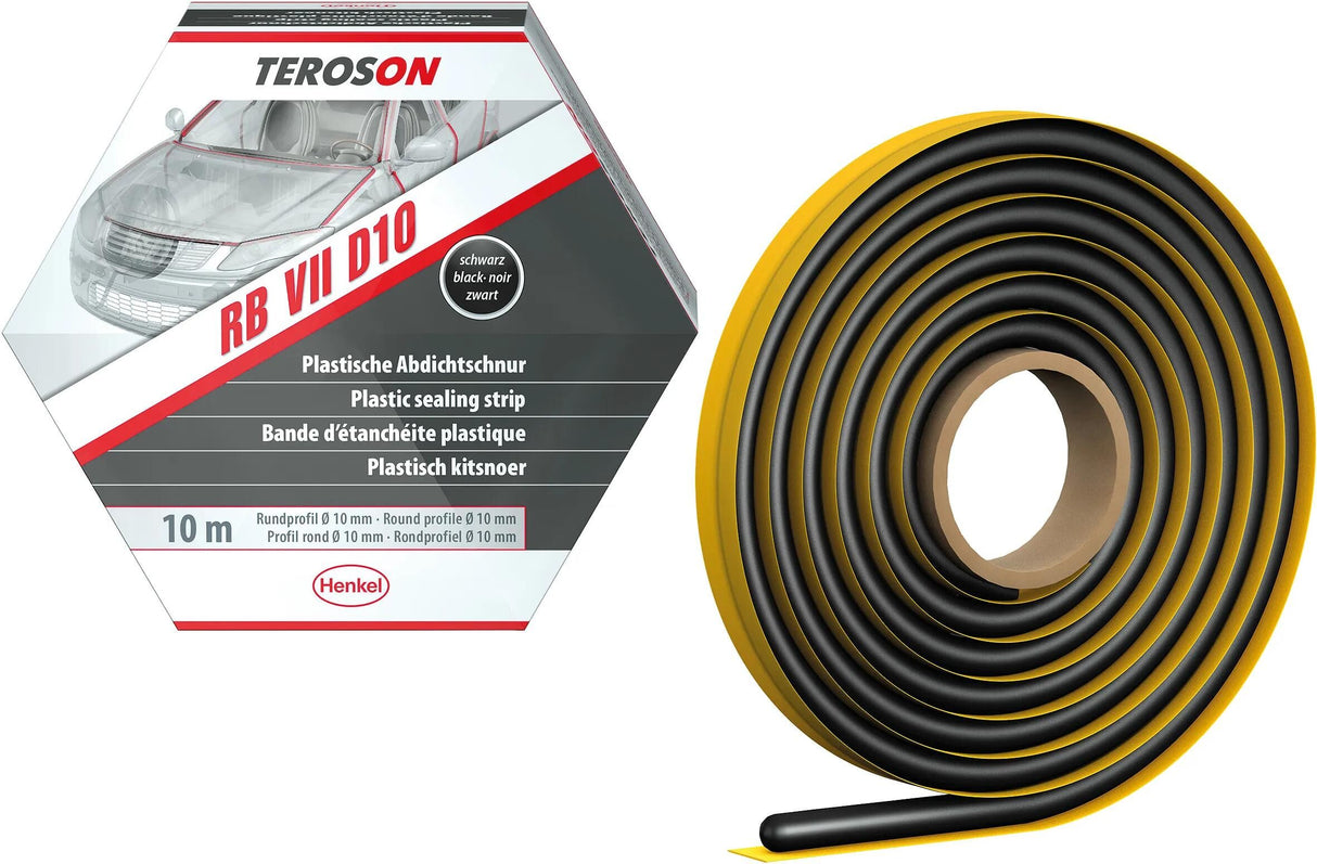 Ruban d'étanchéité Teroson rb vii terostat vii profil rond 10mm d 10m carton