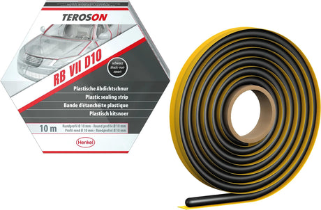 Ruban d'étanchéité en plastique Teroson terostat vii (profil rond terostat) terostat vii profil rond 10mm d 10m carton