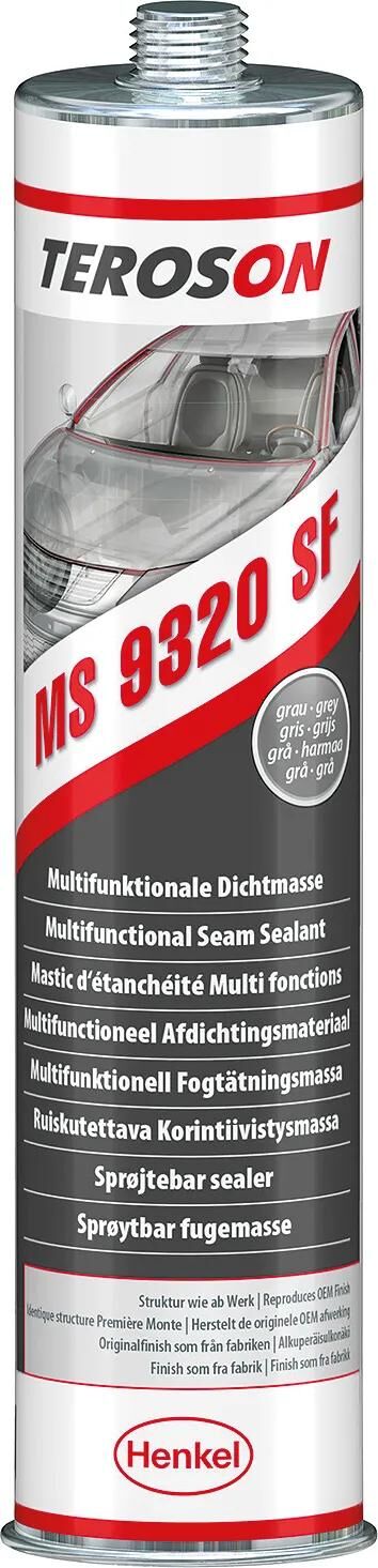 Pâte d'étanchéité Teroson ms 9320 sf terostat 9320 gris super rapide 310ml