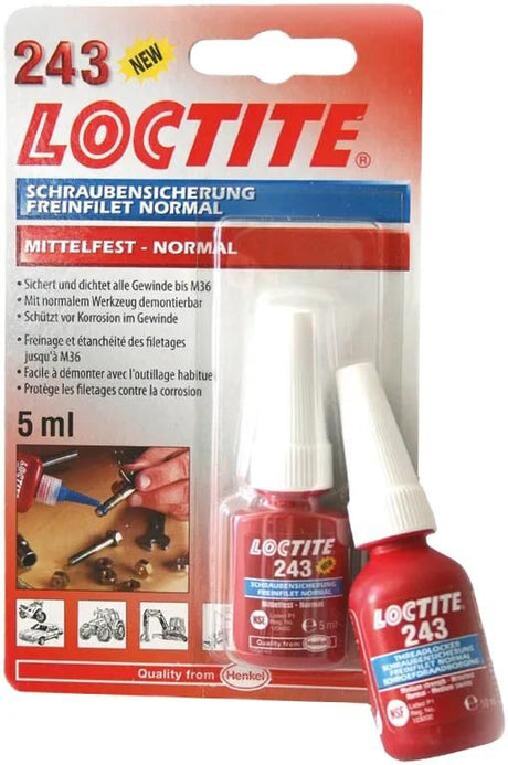 Loctite 243 frein-filet sans apprêt 5 ml