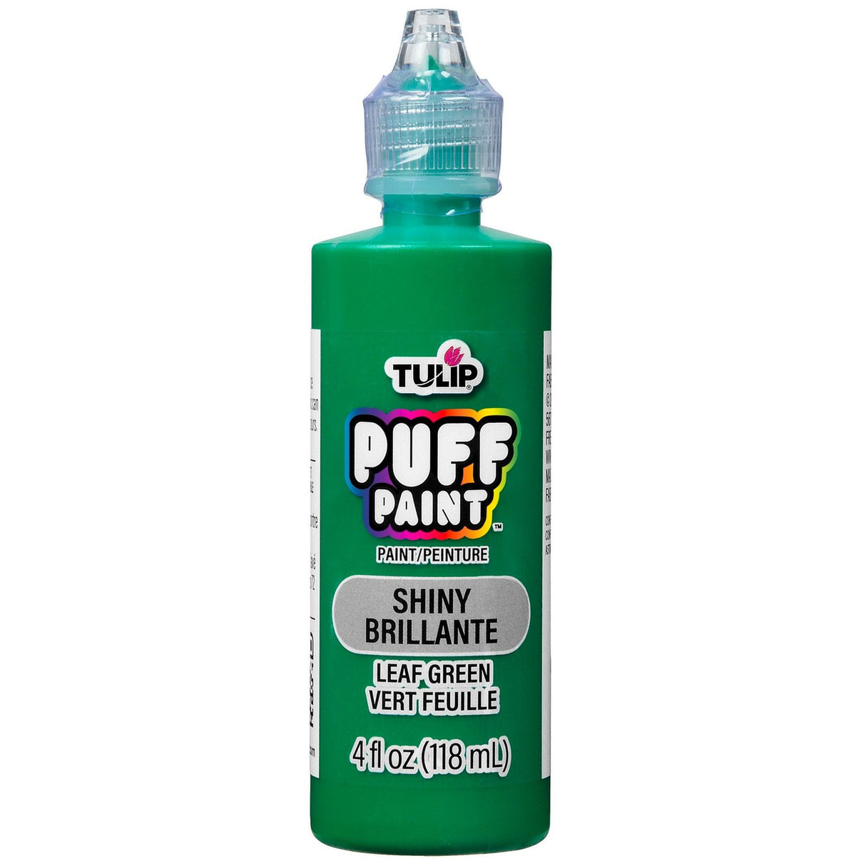 Tulipe • peinture textile dimensionnelle feuille feuilletée vert 118ml
