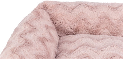 Trixie lit pour chien loki recyclé angulaire rose