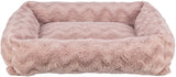 Trixie lit pour chien loki recyclé angulaire rose