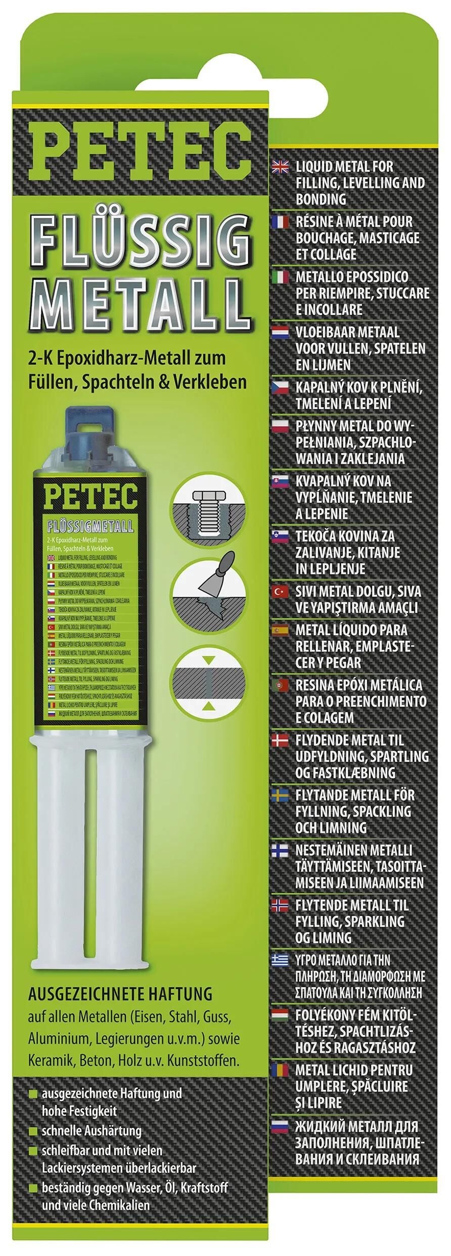 Petec métal de remplacement flüssigmetall métal liquide