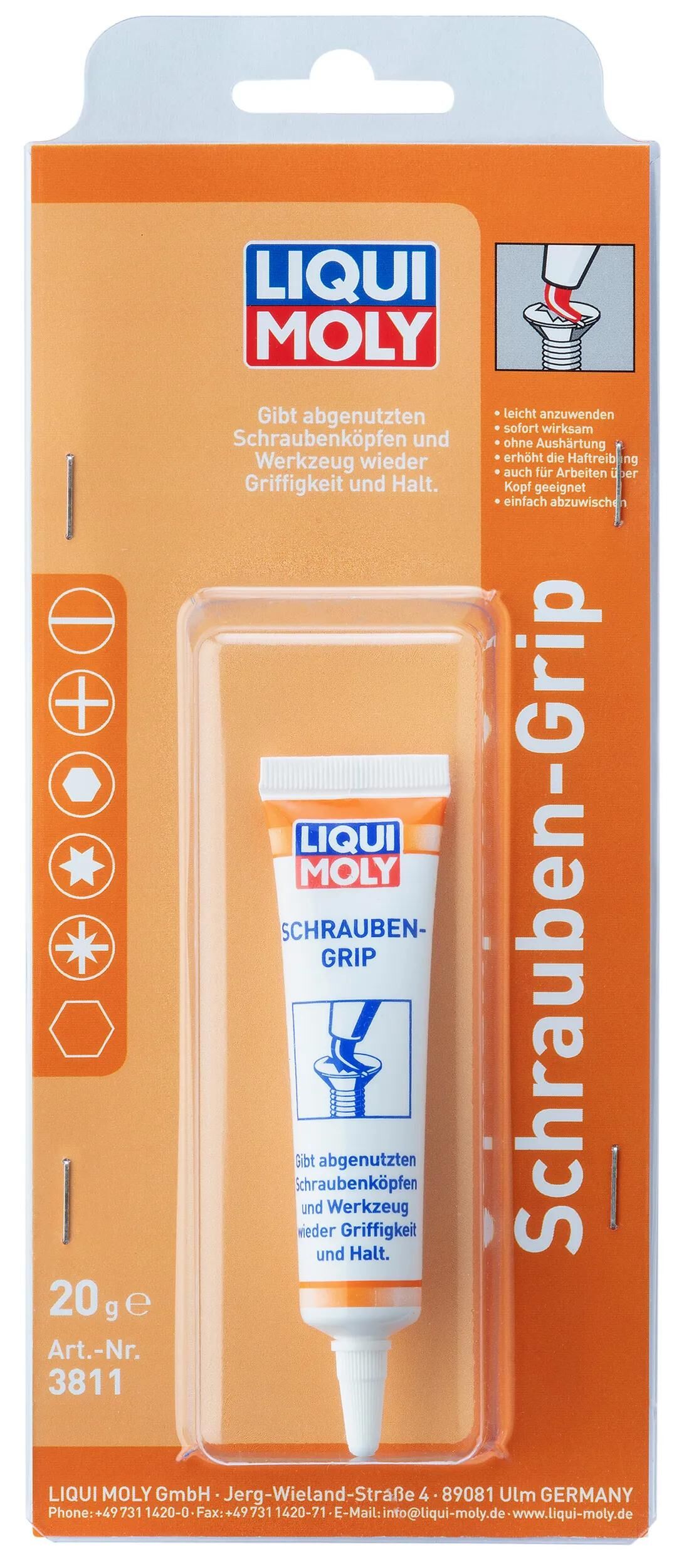 Liqui moly vis grip vis-grip tube 20 ml
