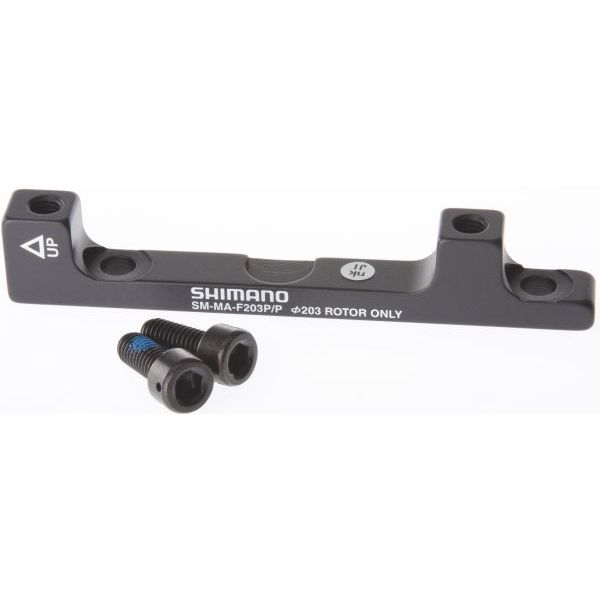 Shimano support de plaquette de frein adaptateur disque br.adaptateur cale. pm pm 203mm fr. arrière