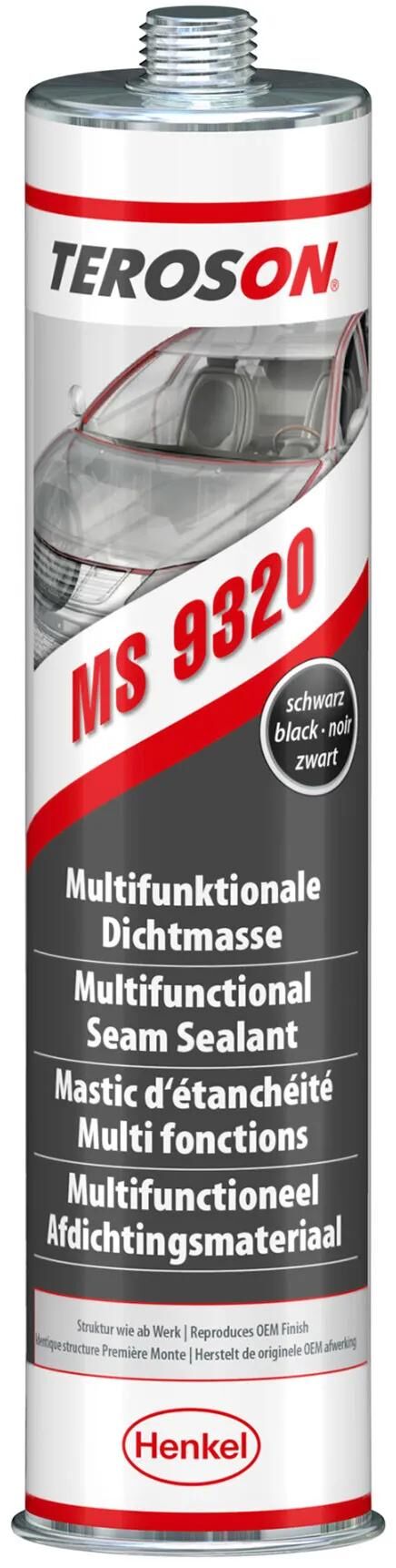 Teroson corps joint masse terostat 9320 sf terostat 9320 super rapide noir 310ml