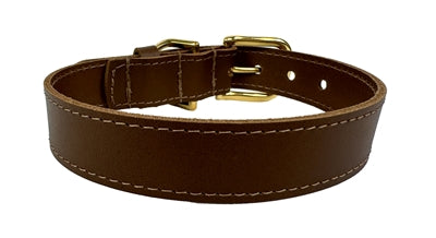 Sazzz Collar Hond Braveheat Lieder Saddel Brown