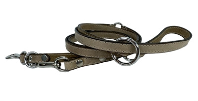 Sazzz Dog Belt Fearless Vintage Justerbar læder beige